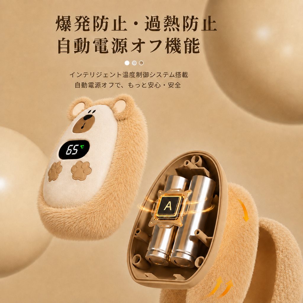 Fuwari™ 充電式ハンドウォーマー